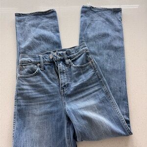 Madewell Blue High-Rise Denim Jeans